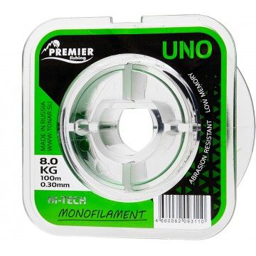 Леска UNO 0,30mm/100m Green Nylon (PR-U-G-030-100) Premier Fishing
