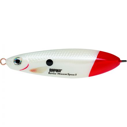 Незацепляйка RAPALA Rattlin&#039; Minnow Spoon 08 /PWRT / 8см, 16гр.
