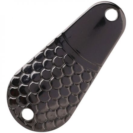 Блесна колеблющаяся Mikado GNOM № 3 / 28 г. / 6.7 см. - чернёная