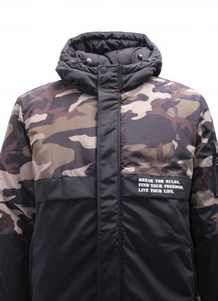 Куртка Remington Urban Sivera Black/Camo р. M