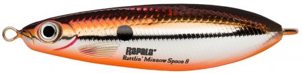Незацепляйка RAPALA Rattlin&#039; Minnow Spoon 08 /SBR / 8см, 16гр.