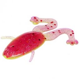 Лягушка Helios Crazy Frog 3,55&quot;/9,0 см Fio &amp; Acid lemon 4шт. (HS-23-027)