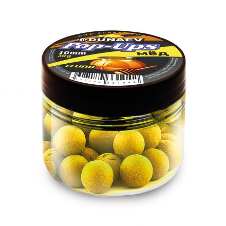 Бойлы DUNAEV POP-UP 10мм Мед (30г)