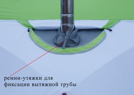 Клапан огнеупорный для палаток ЛОТОС КУБ (кремнезем 1000°С)