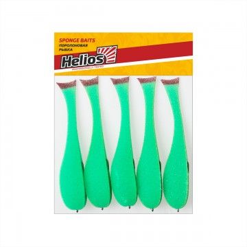 Рыбка поролоновая оснащенная на офсет.кр. 10,5 см з 11 Helios