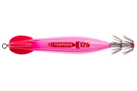 Кальмарница ASARI Torpedo 125гр #03 Pink Head-Pink Lumo