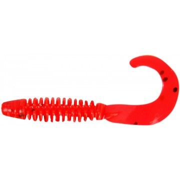 Твистер Helios Din 3,11&quot;/7,9см Pepper Red 6шт. (HS-33-030)