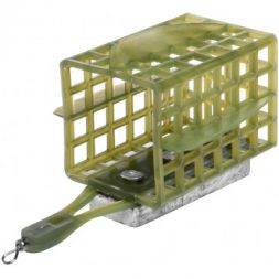 Кормушка Premier Fishing пластик квадрат  60гр (дно+стабилизаторы) КВ-40ПП