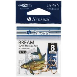 Крючки Mikado SENSUAL - BREAM № 12 G (с лопаткой) ( 10 шт.)