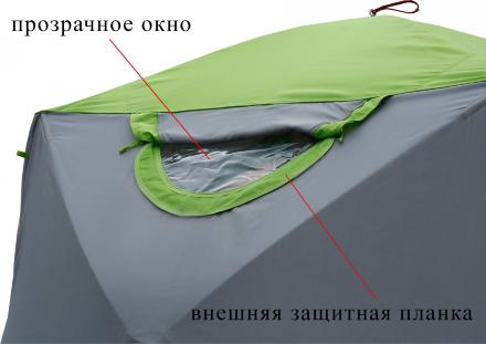 Окно прозрачное для палаток серии ЛОТОС Куб (полиуретан -40°С)