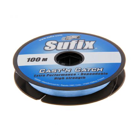 Леска SUFIX Cast&#039;n Catch x10 синяя 100 м 0.25 мм 3,3 кг