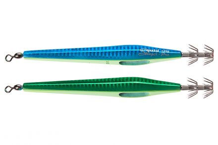 Кальмарница ASARI Squid Stinger Pro 125гр #Lumo Glow_Silver Blue_Silver Green