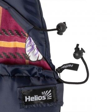 Спальный мешок БАТЫР XXL СОШ-3 (220*90) синий (синтепон) Helios