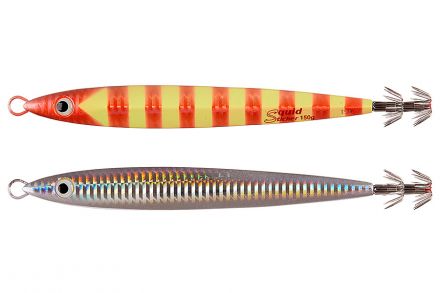 Кальмарница ASARI Squid Sticker 150гр #04 Orange-Lumo