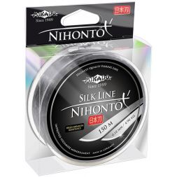 Леска мононить Mikado NIHONTO SILK LINE 0,24 (150 м) - 7.40 кг.