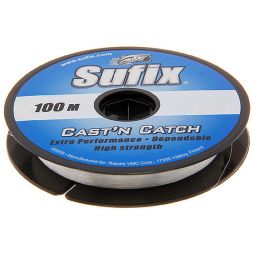 Леска SUFIX Cast'n Catch x10 прозрачная 100м 0.20мм 2,5кг