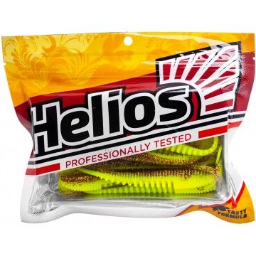 Виброхвост Varuna 4,33&quot;/11см Golden Lime 7шт. (HS-35-048) Helios