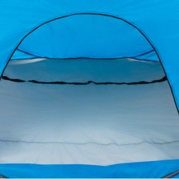 Палатка зимняя автомат 1,8*1,8 бело-голубая дно на молнии (PR-D-TNC-038-1.8)