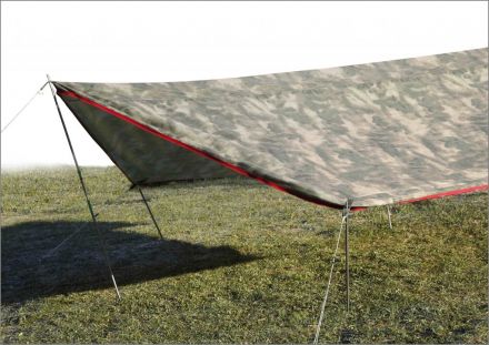 Пол влагозащитный ЛОТОС 5 ПУ4000 (крепление на молнии к внешнему тенту палатки)