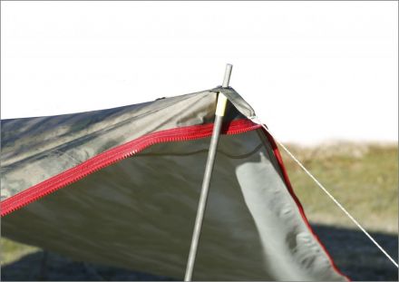 Пол влагозащитный ЛОТОС 5 ПУ4000 (крепление на молнии к внешнему тенту палатки)