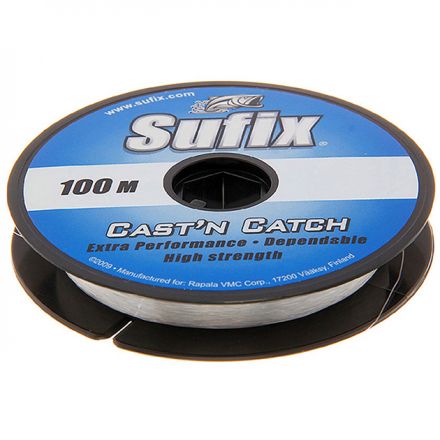 Леска SUFIX Cast&#039;n Catch x10 прозрачная 100м 0.40мм 9кг