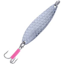 Блесна колеблющаяся Mikado DIVER № 4 / 21 г. / 8 см. - серебро