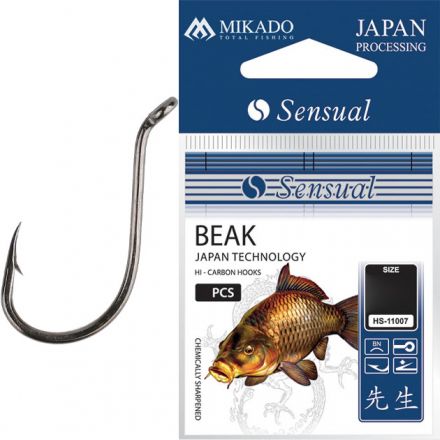 Крючки Mikado SENSUAL BEAK № 4/0 (с ушком) ( 4 шт.)