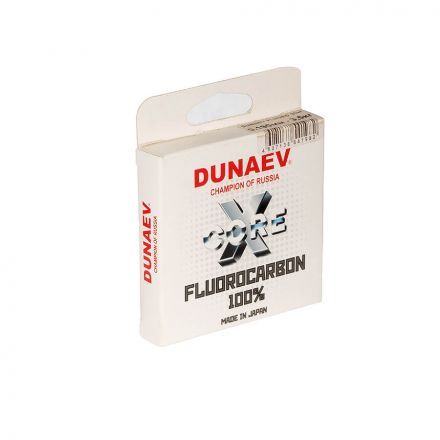 Леска Dunaev Fluorocarbon 0.190мм  (3,5 кг)  30м