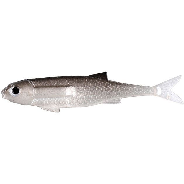 Виброхвост Mikado FLAT FISH 5.5 см. / BLEAK  (10 шт )