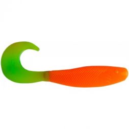 Твистер Helios Hybrid 3,15&quot;/8,0 см Orange &amp; Green 7шт. (HS-14-025)