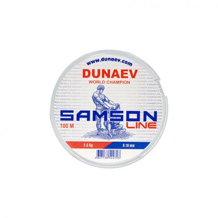 Леска Dunaev Samson 0.16мм  (2,5 кг)  100м