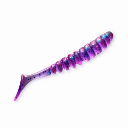 Приманка ZUB-SHAD 100мм-4шт, (цвет 610) фиолетовый с блестками