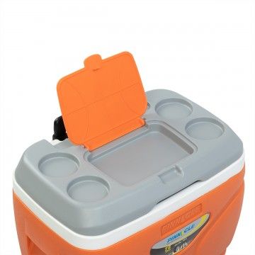 Изотерм. контейнер на колесах PRUDENCE 66л оранжевый TPX-3008-66-O PINNACLE