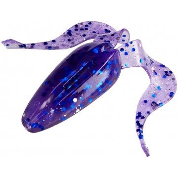 Лягушка Helios Frog 2,56&quot;/6,5 см Silver Sparkles &amp; Fio  7шт. (HS-21-036)