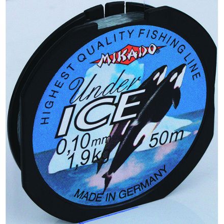 Леска мононить Mikado UNDER ICE 0,10 (50 м) - 1.90 кг.