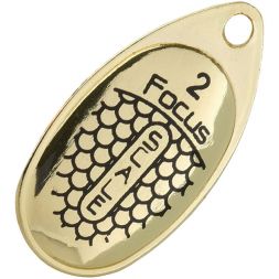 Блесна вращающаяся Mikado FOCUS № 2 золото / 25