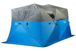 Накидка на половину палатки HIGASHI Double Pyramid Half tent rain cover #Grey