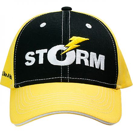Бейсболка Storm, цвет чёрно-жёлтый