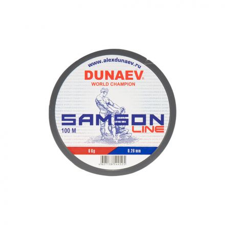 Леска Dunaev Samson 0.26мм  (6 кг)  100м
