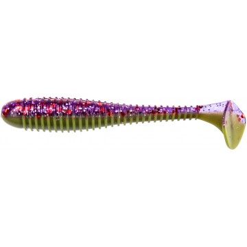 Виброхвост Catcher 2,75&quot;/7 см Fio &amp; Lime 7шт. (HS-1-014) Helios