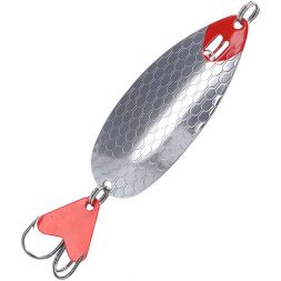 Блесна колеблющаяся Mikado HUNTER № 1 / 18 гр. / 7.6 см. - серебро.